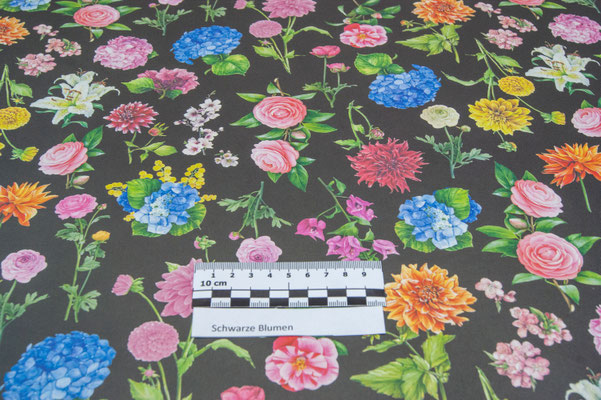schwarze Blumen