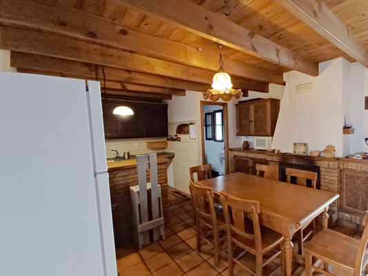 Comedor Alojamiento Rural Cortelazor Casa Maricolilla