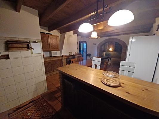 Comedor Alojamiento Rural Cortelazor Casa Maricolilla