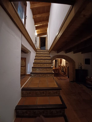 Escalera de subida dormitorios 1 y 2