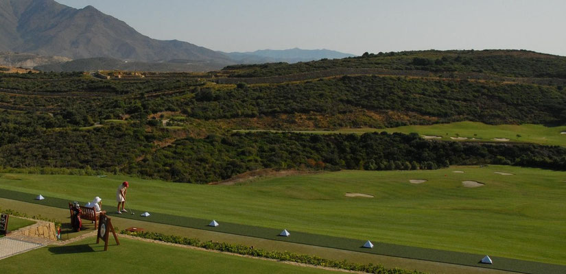 Tee Line Golf club Finca Cortesin