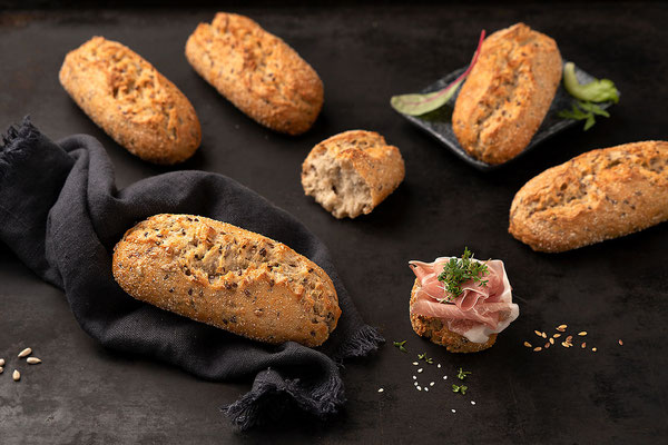 Dinkel Kornis-Brötchen