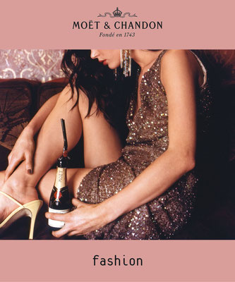 MOET & CHANDON - Plakat Launch Rosé Champagner