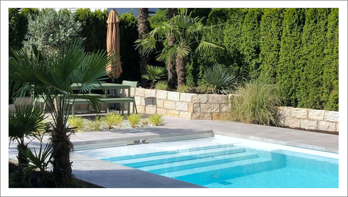 Poolbau/Schwimmbadbau im Rhein-Main Gebiet mit dorada-pool, Übersicht der Fertigschwimmbecken