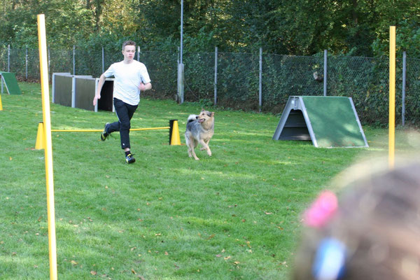 Hürdenlauf Jacob & Joschi