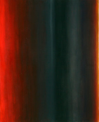 Ferdinando Pagani, "Il rinnegamento di Pietro", 2009, acrilico su tela, 100x80 cm.