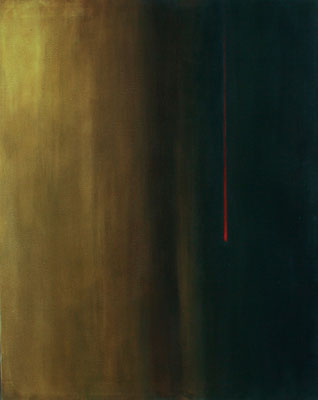 Ferdinando Pagani, "Giuda - Il tradimento", 2009, acrilico su tela, 100x80 cm.