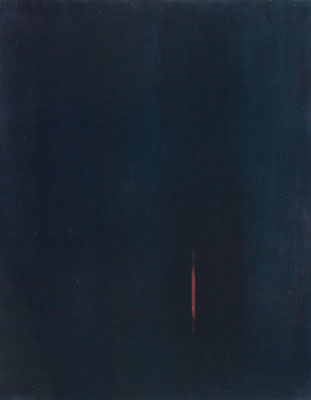Ferdinando Pagani, "Simone dormi?", 2009, acrilico su tela, 101x80 cm.