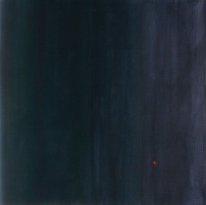Ferdinando Pagani, "Tutto è compiuto", 2009, acrilico su tela, 80x80 cm.
