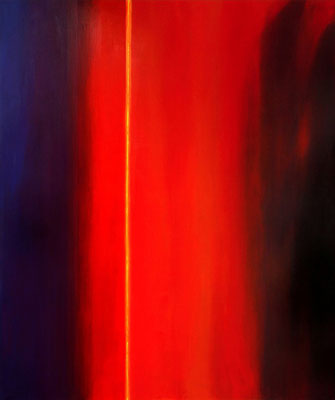 Ferdinando Pagani, "Resurrezione", 2009, acrilico su tela, 120x100 cm.
