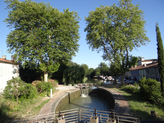 ecluse sur le canal du midi