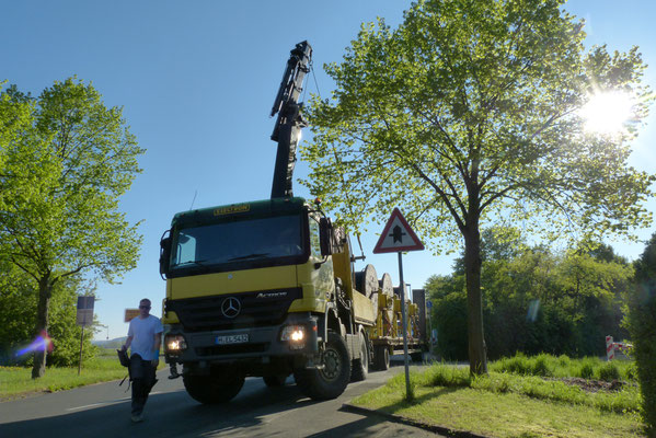 Bauarbeiten an der Erdkabelverlegung - Foto: Björn Behrendt