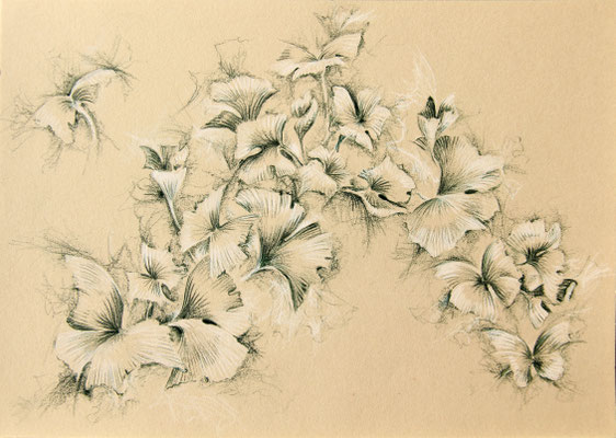 Ginkgoblatt-Schmetterlinge