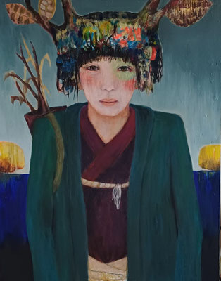 Acrylique sur bois 100x70cm