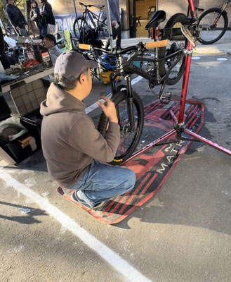 バイクは全てお世話になっているバイクショップ　CLEAT　ボス