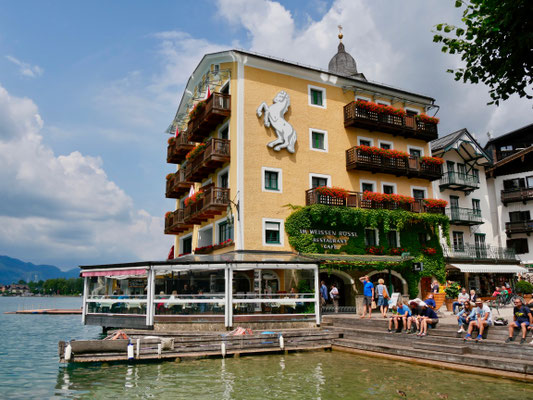St. Wolfgang am Wolfgangsee Österreich Sehenswürdigkeit am Wolfgangsee
