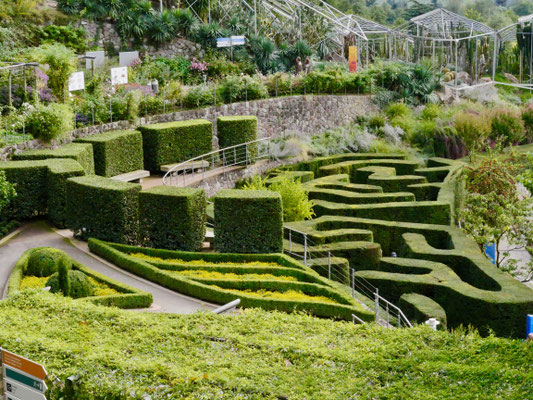 Terrassengärten Schloss Trautmannsdorf Meran