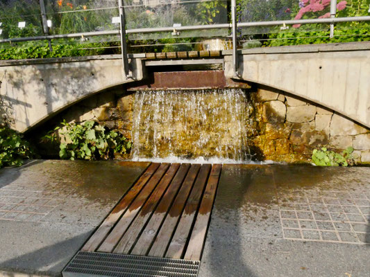 Wassergarten Schloss Trautmannsdorf in Meran