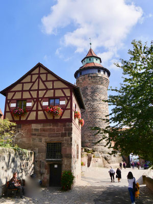 Die Kaiserburg in Nürnberg