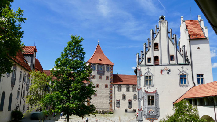 Füssen im Allgäu, das Hohe Schloss