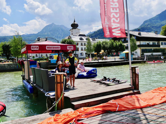  Wolfgangsee Österreich  Strobl Sehenswürdigkeit am Wolfgangsee 