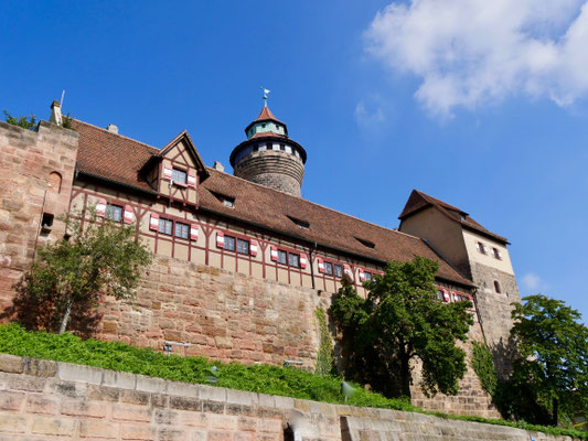 Die Kaiserburg in Nürnberg Sehenswürdigkeiten Deutschland Nürnberg