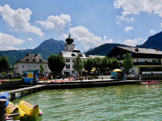  Wolfgangsee Österreich Strobl Sehenswürdigkeit am Wolfgangsee 