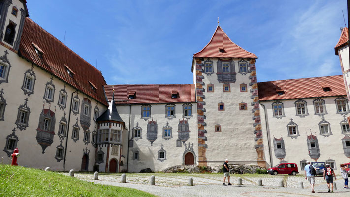 Füssen im Allgäu, das Hohe Schloss