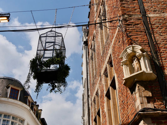 Belgien Brüssel Einkaufsmeile Altstadtstraßen