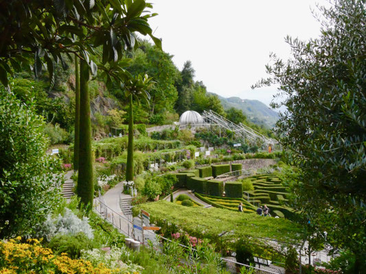 Terrassengärten Schloss Trautmannsdorf Meran