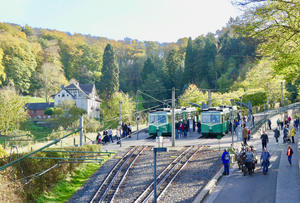 Älteste Zahnradbahn Deutschlands Drachenfels im Siebengebirge