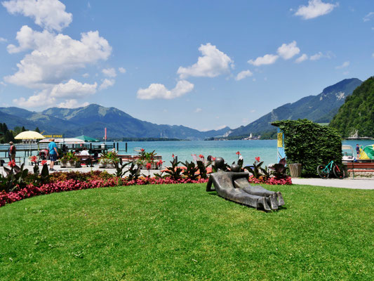  Wolfgangsee Österreich  Strobl Sehenswürdigkeit am Wolfgangsee 