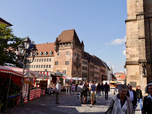 Die Königsstraße in Nürnberg Sehenswürdigkeiten Deutschland Nürnberg