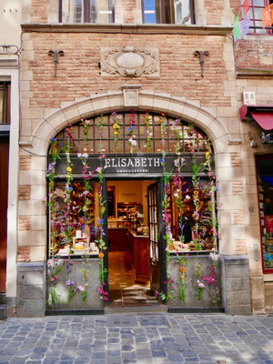 Belgien Brüssel Einkaufsmeile Altstadtstraßen
