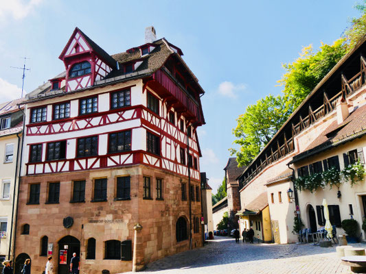 Albrecht Dürer Haus in Nürnberg Sehenswürdigkeiten Deutschland Nürnberg