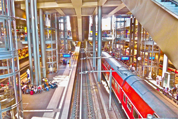 Berlin Hauptbahnhof Sehenswürdigkeiten Hauptstadt Deutschland Berlin