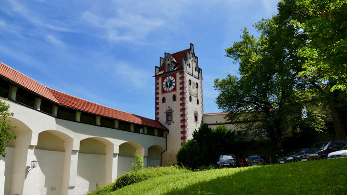Füssen im Allgäu, das Hohe Schloss