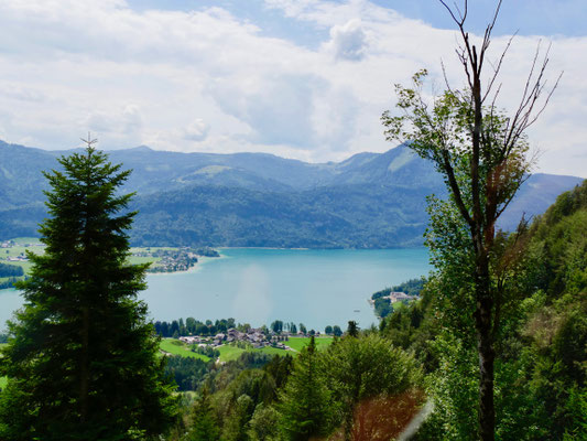 Schafbergbahn St. Wolfgang am Wolfgangsee Österreich Sehenswürdigkeit am Wolfgangsee