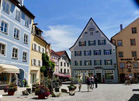 Füssen im Allgäu, Altstadt