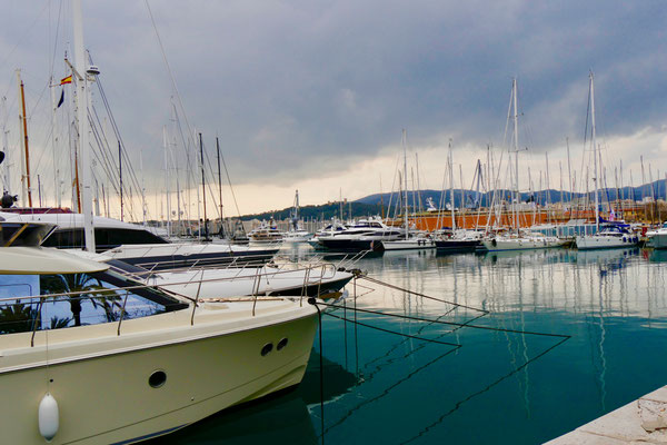 Der Yachthafen von Palma de Mallorca