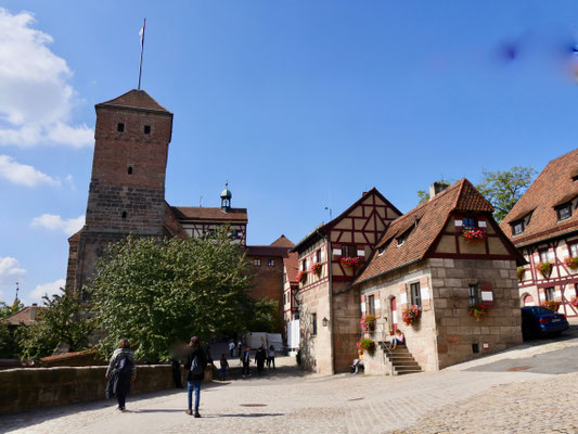 Die Kaiserburg in Nürnberg