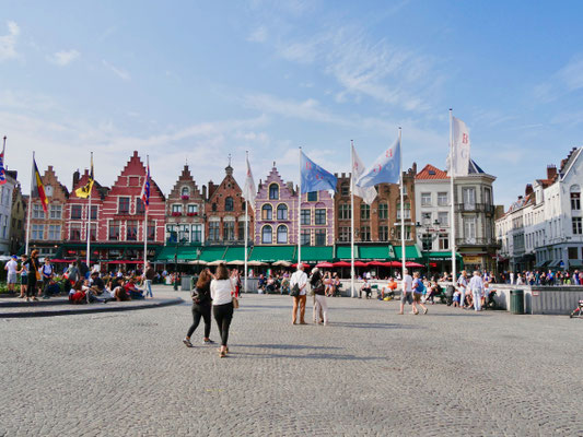 Belgien, Brügge Groote Markt