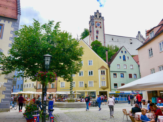Füssen im Allgäu, Altstadt