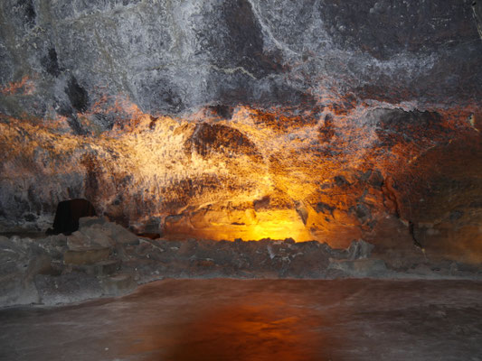 die Höhle Cueves des los Verdes Lanzarote