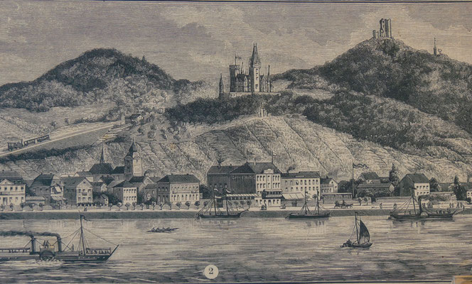 Schloss Drachenburg Sehenswürdigkeit Siebengebirge Königswinter am Rhein