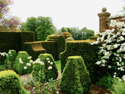 Gartenreise England Sehenswürdigkeiten Dottington Place and Gardens