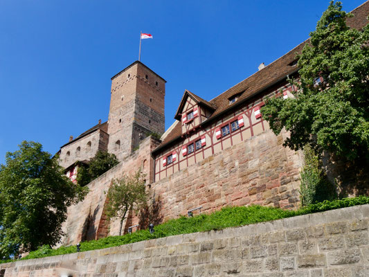 Die Kaiserburg in Nürnberg Sehenswürdigkeiten Deutschland Nürnberg