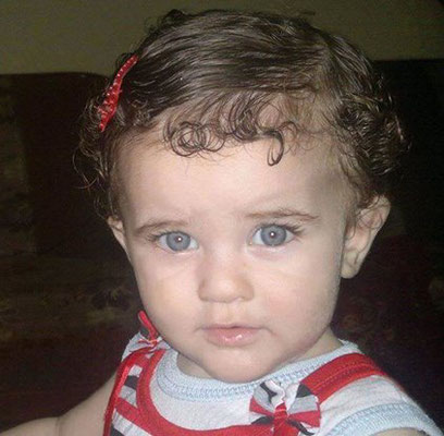 Ranim Jawde Abdel Ghafour, an 18-months, july 9