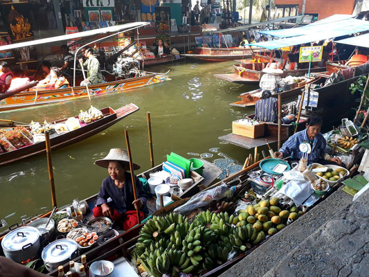 Damnoen Floating Market nahe Bangkok
