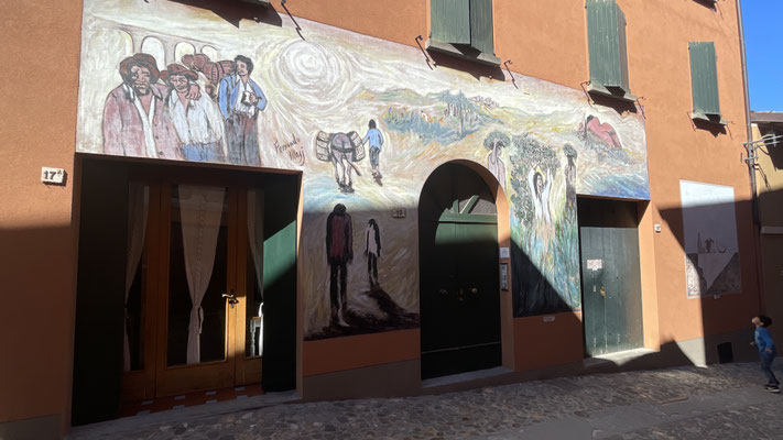 Straßenkunst Dozza